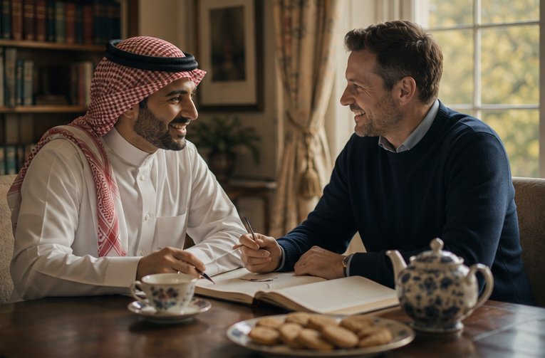 One-to-one English lesson